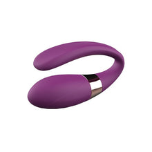 Vibrator B-SERIES V-Vibe, pentru stimularea clitorisului și punctului G, 7 funcții de vibrații, control prin telecomandă, mov