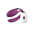 Vibrator B-SERIES V-Vibe, pentru stimularea clitorisului și punctului G, 7 funcții de vibrații, control prin telecomandă, mov