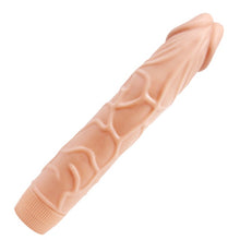 Vibrator realist BAILE Barbara Bob, din TPR moale, funcții multiple de vibrație, lungime 22.5 cm, culoarea pielii