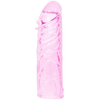 Manson realist de penis BAILE - Realist, pentru stimulare intensa si ingrosare, roz, 13 cm