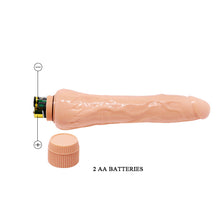 Vibrator realist BAILE Barbara Dryad, funcții multiple de vibrație, lungime 25 cm, culoarea pielii