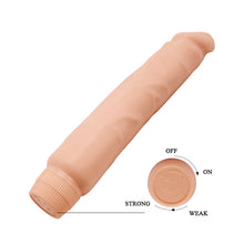 Vibrator realist BAILE Barbara Jack, funcții multiple de vibrație, lungime 25.5 cm, culoarea pielii