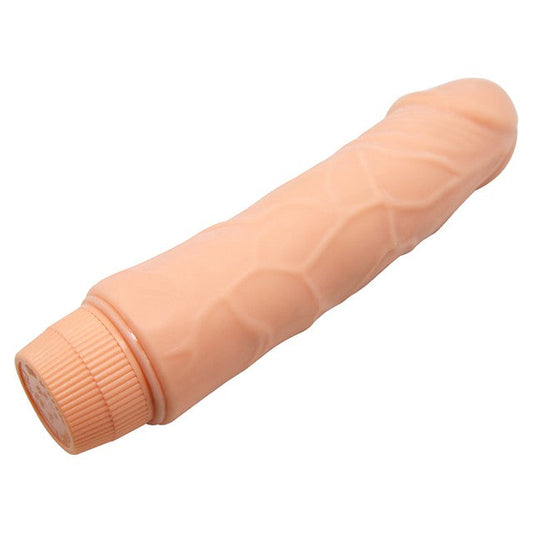 Vibrator realist BAILE Barbara Jeff, funcții multiple de vibrație, lungime 19.5 cm, culoarea pielii