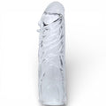 Manșon realist BAILE Penis Sleeve Transparent, pentru extensia penisului, din TPR , 13 cm, transparent