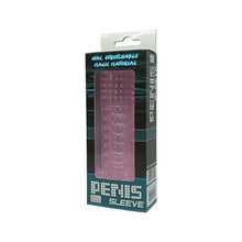 Manșon pentru penis BAILE Penis Sleeve, pentru stimulare intensă și îngroșare, lungime 14 cm, din silicon, roz