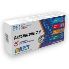 Set capsule BALKAN PHARMACEUTICALS Pregnolone 2.0, cu 4 tipuri de formule pentru testosteron, energie și potență, 120 capsule