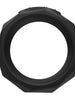 Inel pentru penis BATHMATE Power Rings Maximus 55, din silicon moale, design flexibil, diametru 5.5 cm, negru