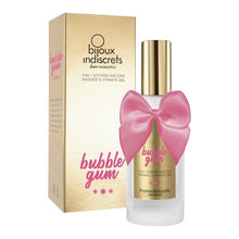 Gel 2 în 1 BIJOUX INDISCRETS Massage & Intimate Gel, pentru masaj erotic și lubrifiere, cu aromă de gumă de mestecat, 100 ml