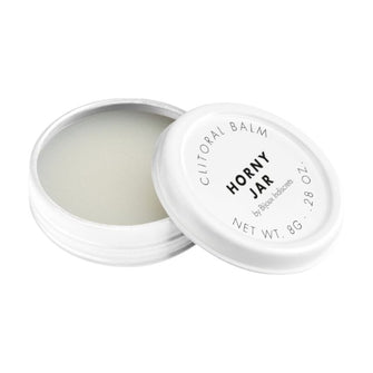 Balsam intim BIJOUX INDISCRETS Horny Jar, pentru stimularea clitorisului, cu efect de încălzire, 8 gr