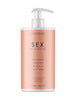 Lubrifiant pe bază de apă BIJOUX SEX Au Naturel, cu acid hialuronic și aloe vera, fără parfum, 500 ml