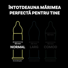 Prezervative BILLY BOY Love Longer, cu inel de penis integrat, din latex natural, lubrifiate și rezistente, 52 mm, transparente, 3 buc