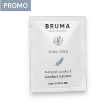 PROMO: Mostră lubrifiant pe bază de apă BRUMA Sliding Gel - Natural Confort, cu aloe vera, potrivit pentru pielea sensibilă, 6 ml