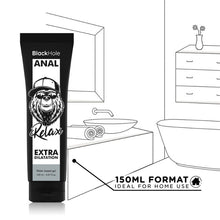 Lubrifiant anal BLACK HOLE - Extra Dilatation, textură groasă, relaxant, pe bază de apă, 150 ml