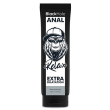 Lubrifiant anal BLACK HOLE - Extra Dilatation, textură groasă, relaxant, pe bază de apă, 250 ml