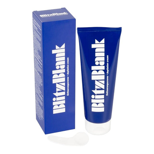 Cremă depilatoare BLITZBLANK, pentru îndepărtarea părului, formulă delicată și hidratantă, 125 ml
