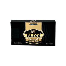 Capsule BLIXX Potent, unisex, pentru libido, potență și îmbunătățirea performanțelor sexuale, cu guarana și ginseng, 4 buc