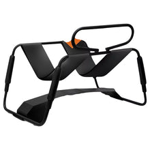 Scaun pentru sex BLUSH Temptasia Surrender Sex Chair, mobilier erotic pentru poziții sexuale, cu dildo vibrator inclus, negru