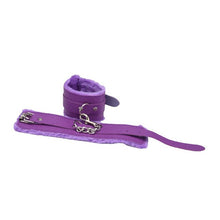 Set 11 accesorii bondage BOUNT TO PLAY Beginner's Bondage Kit, mască, cătuse, bici, frânghie, mască, clești sfârcuri, mov