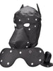 Cagula Bound to Please - Dog Mask, pentru jocuri erotice BDSM, Negru N12240