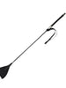 Cravaşă Bound to Please - Riding Crop, accesoriu jocuri erotice BDSM, 7.5 cm, Neagra