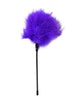 Puf de gadilat Bound to Please - Feather, ideal pentru jocuri senzoriale, mov