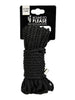 Franghie Bound to Please - Silky Bondage , pentru jocuri erotice BDSM, 10 m, Neagra