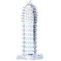Manșon pentru penis BAILE Penis Sleeve, pentru stimulare intensă și îngroșare, lungime 14 cm, din silicon, transparent