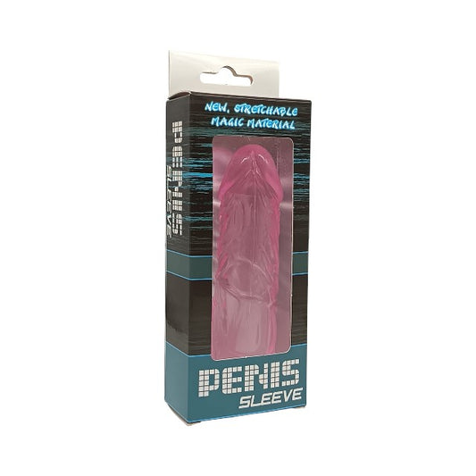 Manson realist de penis BAILE - Realist, pentru stimulare intensa si ingrosare, roz, 13 cm