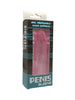 Manson realist de penis BAILE - Realist, pentru stimulare intensa si ingrosare, roz, 13 cm
