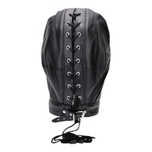 Cagula Bound To Please - Blackout Hood, pentru jocuri erotice BDSM, Neagra N12243