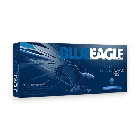 Capsule PHARMQUESTS Blue Eagle, pentru erecții puternice și de durată, cu ingrediente naturale, 10 capsule
