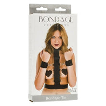 Set Bondage Collection - Tie, este perfect pentru jocuri BDSM, negru