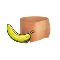 Boxershort penis - Alter Ego, din silicon 100% pur, cu un penis erect si testicole, 18 cm, L