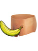 Boxershort penis - Alter Ego, din silicon 100% pur, cu un penis erect si testicole, 18 cm, L