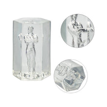 Masturbator manual CALEXOTICS Guys Guys Guys - David, inspirat de statuia lui Michelangelo, lungime 9.5 cm, transparent
