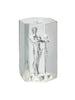 Masturbator manual CALEXOTICS Guys Guys Guys - David, inspirat de statuia lui Michelangelo, lungime 9.5 cm, transparent