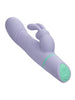 Vibrator rabbit CALEXOTICS Love Bunny - Thrusting Bunny, cu funcție de penetrare, 100+ combinații de senzații, rezistent la apă IPX7, mov