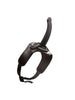 Strap-on pentru picior CALEXOTICS Onyxxx Thigh Strap with Silicone Probe, cu dildo inclus, lungime 12.7 cm, negru