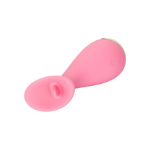 Stimulator clitoris CALEXOTICS #TICKLEME, cu funcție de simulare sex oral, 10 funcții de vibrație, rezistent la apă, culoare roz