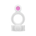 Inel vibrator pentru penis CASUAL LOVE Vibrating Ring for Couples, pentru erecții puternice și stimulare clitoris, transparent