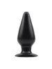 Plug anal CHISA Rubicon My Ass L, design ergonomic, rezistent la apă, lungime 14.7 cm, diametru 6 cm, negru