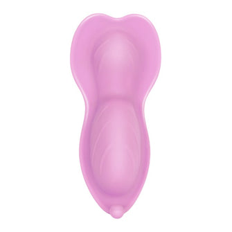 Vibrator pentru chilot CNT Clit Magic - Secret Tease, pentru stimularea clitorisului, 4 funcții de vibrație, culoare roz