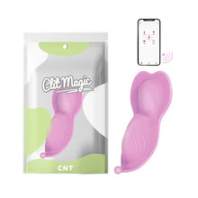 Vibrator pentru chilot CNT Clit Magic - Secret Tease, pentru stimularea clitorisului, 4 funcții de vibrație, culoare roz