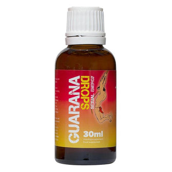 Picături afrodisiace COBECO Guarana Drops, pentru rezistență sexuală crescută și îmbunătățirea performanțelor, 30 ml