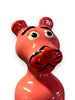 Prezervativ decorativ artistic CONDOMERIE Pink Panther, pictat manual, stil boem, din latex
