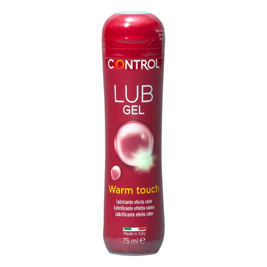 Lubrifiant pe bază de apă CONTROL LUB Gel Warm Touch, cu efect de încălzire, 75 ml