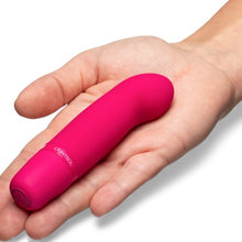 Stimulator clitoris CONTROL Cosmic Pleasure, 5 funcții de vibrație, rezistent la apă, din silicon medical, culoare fucsia