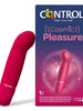 Stimulator clitoris CONTROL Cosmic Pleasure, 5 funcții de vibrație, rezistent la apă, din silicon medical, culoare fucsia
