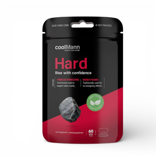 Capsule COOLMANN Hard, pentru susținerea vitalității și energiei masculine, cu Tribulus Terrestris și Muira Puama, 60 buc