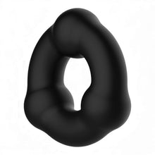 Inel pentru penis CRAZY BULL Super Soft Silicone Ring, texturat, din silicon foarte fin, rezistent la apă, diametru intern 18 mm